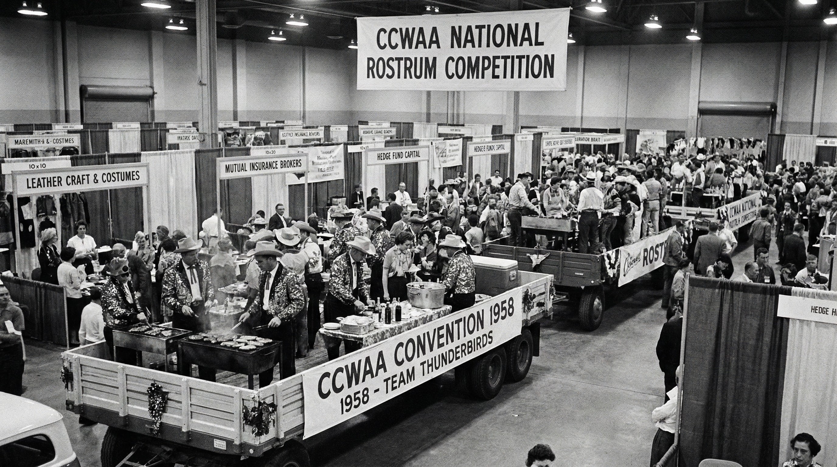 1965 CCWAA Convention Rostrum