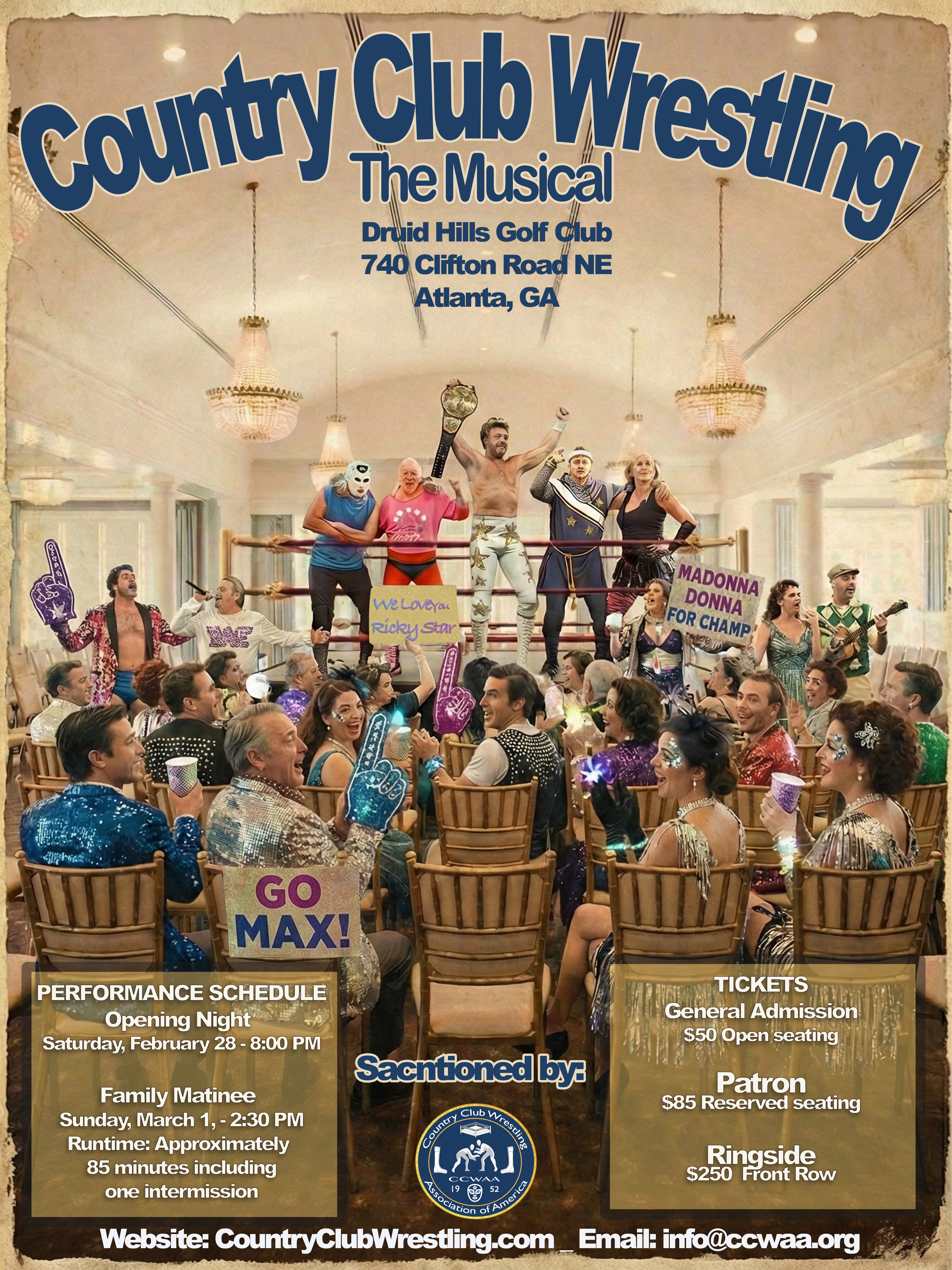 Country Club Wrestling: The Musical
