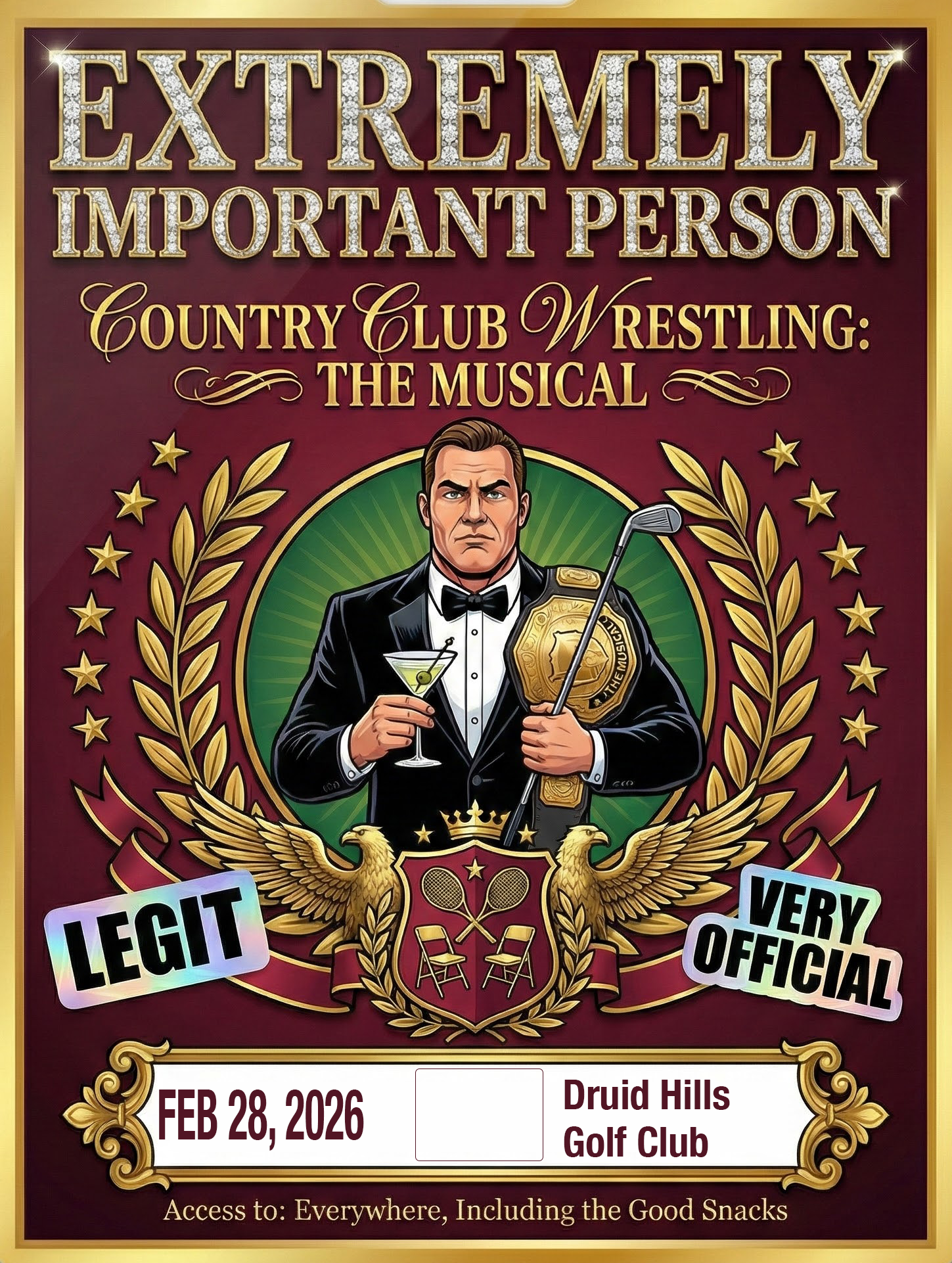 Ringside Tickets - $250